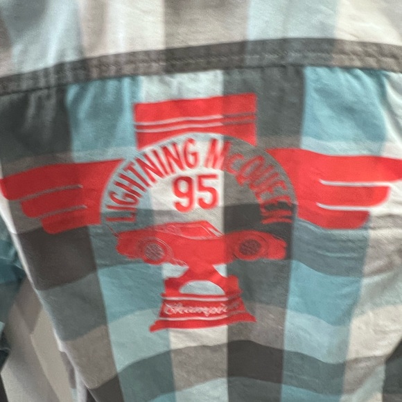 Lightening McQueen Button Down Shirt - Picture 7 of 10